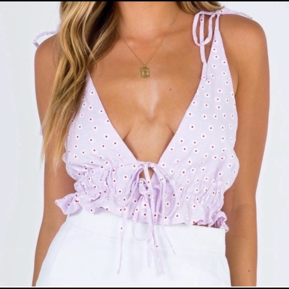 Princess Polly halter top, size 6